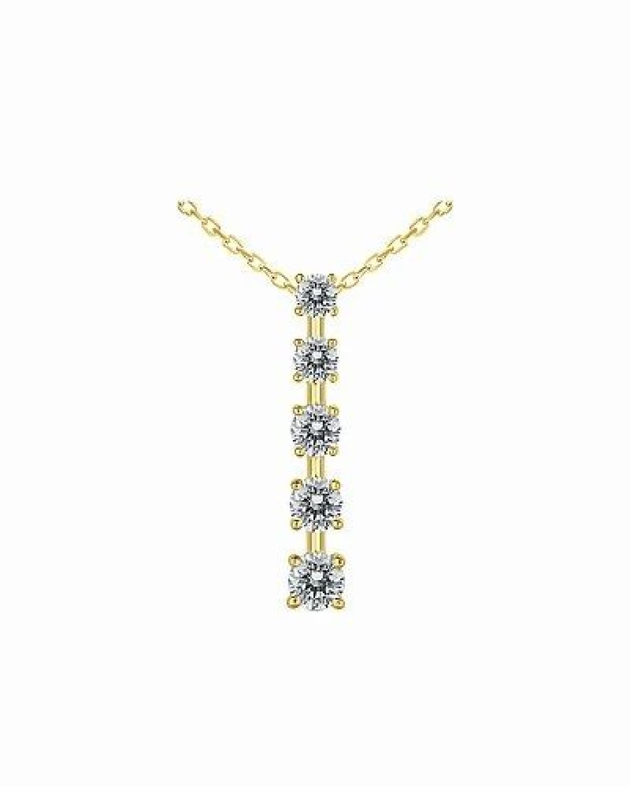 Necklaces * | Monary 14K 0.96 Ct. Tw. Diamond Necklace Women