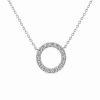 Necklaces * | Sabrina Designs 14K 0.54 Ct. Tw. Diamond Circle Necklace Women