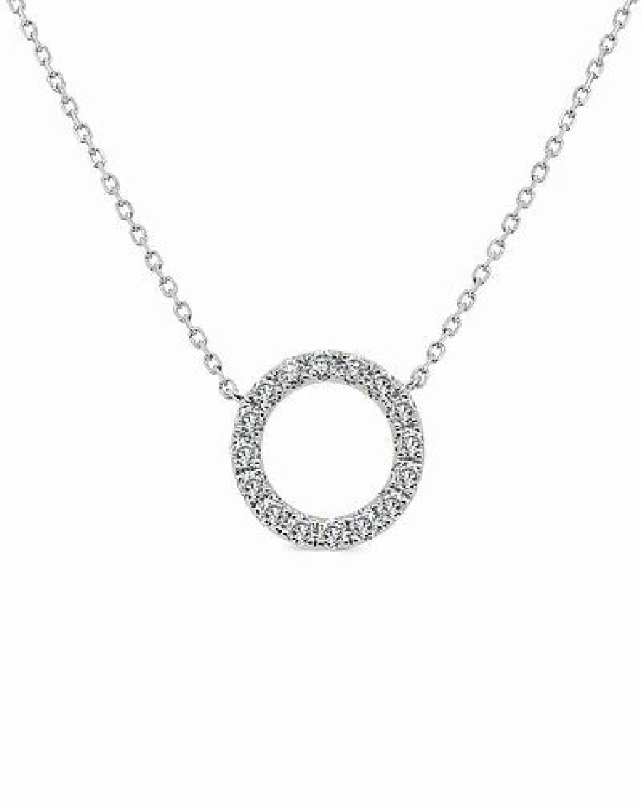 Necklaces * | Sabrina Designs 14K 0.54 Ct. Tw. Diamond Circle Necklace Women