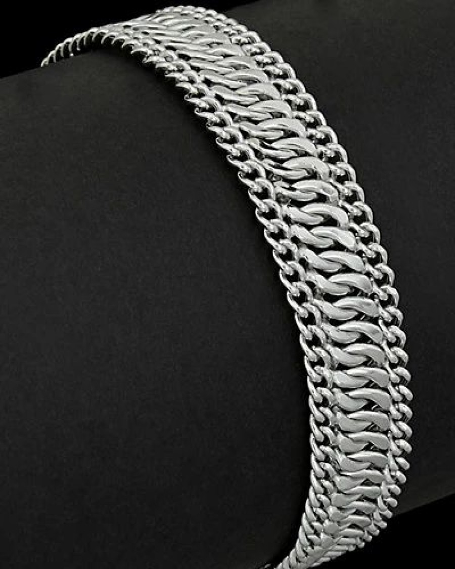 Bracelets * | Italian Silver Duza Bracelet Women