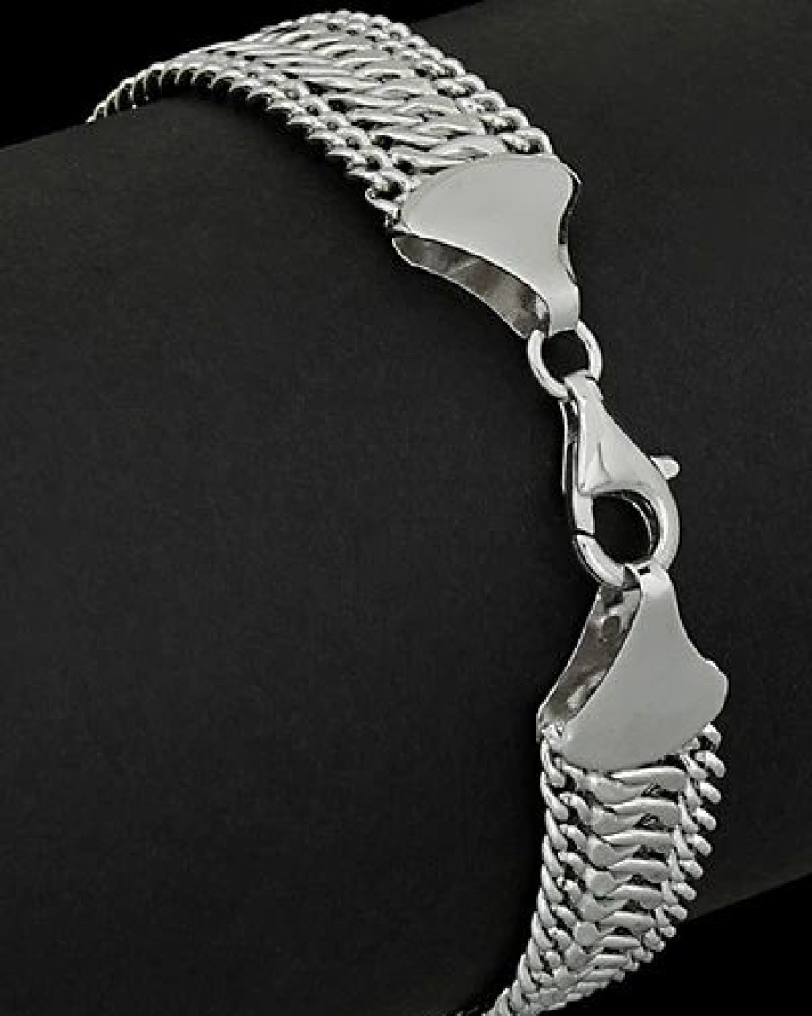 Bracelets * | Italian Silver Duza Bracelet Women