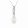 Necklaces * | Splendid Pearls Ver 8-9Mm Pearl Pendant Necklace Women