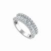 Rings * | Sabrina Designs 14K 1.44 Ct. Tw. Diamond Half-Eternity Ring Women