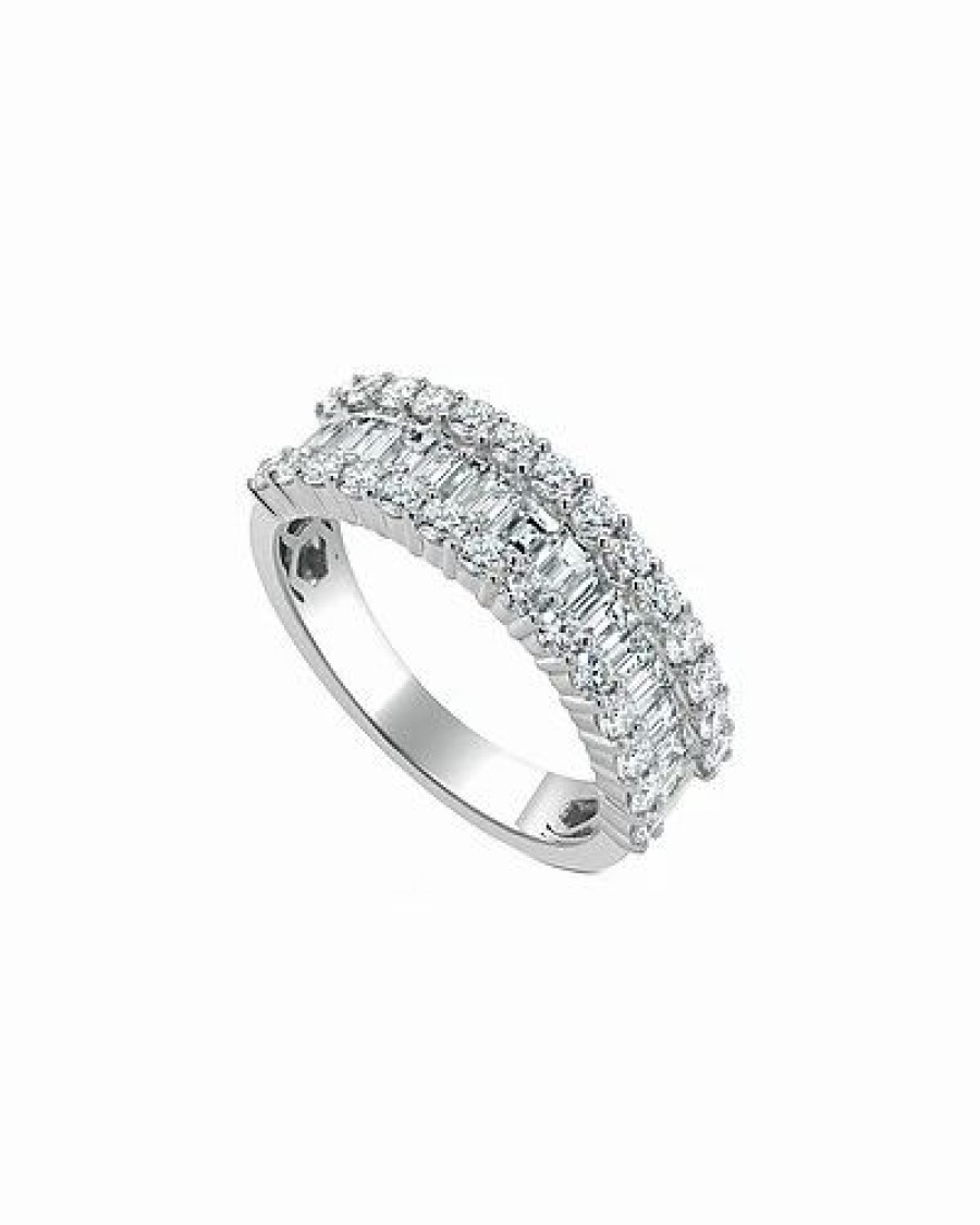 Rings * | Sabrina Designs 14K 1.44 Ct. Tw. Diamond Half-Eternity Ring Women