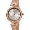 Watches * | Burgi Women'S Genuine Leather Watch