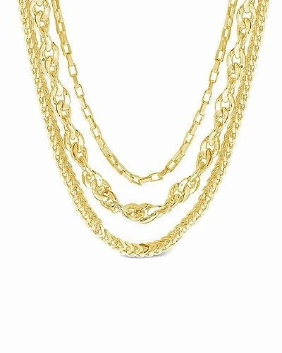 Necklaces * | Sterling Forever 14K Plated Bold Chain Necklace Women