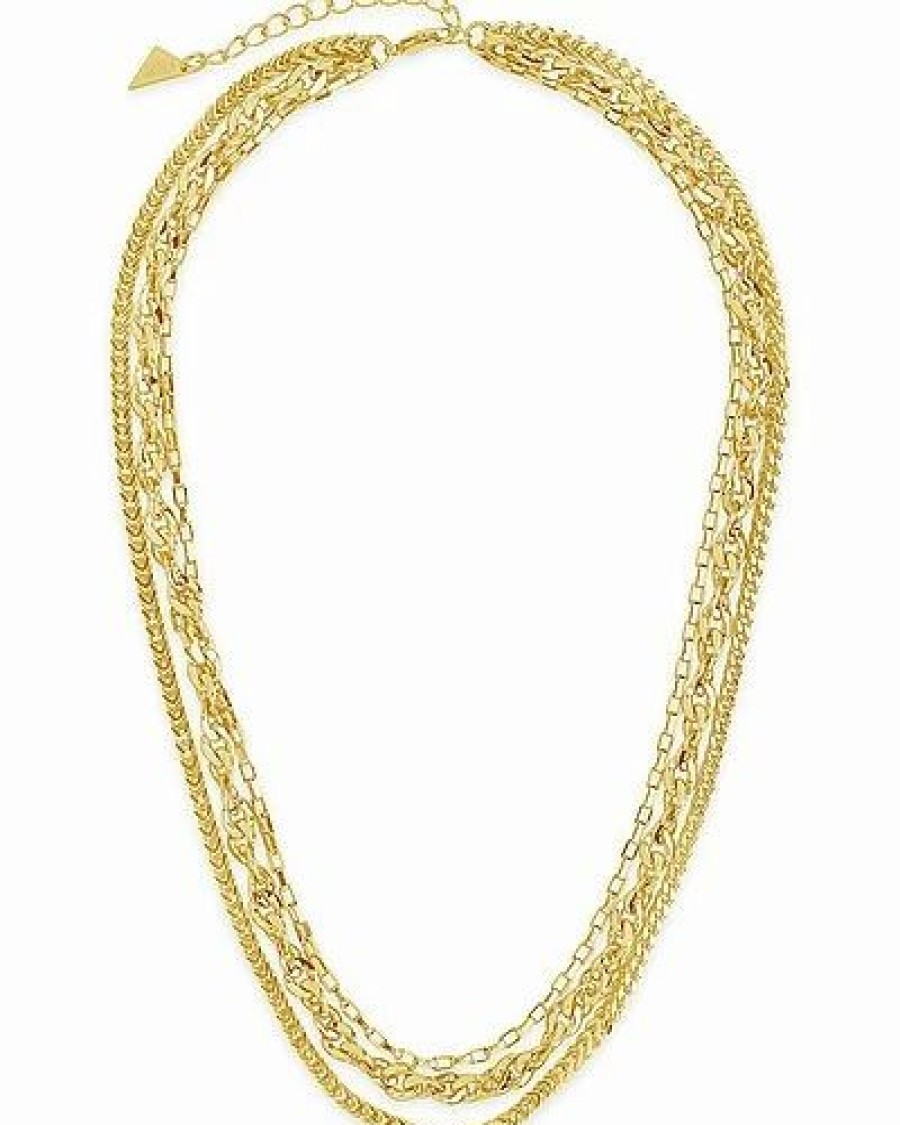 Necklaces * | Sterling Forever 14K Plated Bold Chain Necklace Women