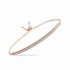 Bracelets * | Diamond Select Cuts 14K Rose Gold 0.36 Ct. Tw. Diamond Bracelet Women