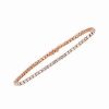 Bracelets * | Diamond Select Cuts 14K Rose Gold 5.28 Ct. Tw. Diamond Bracelet Women