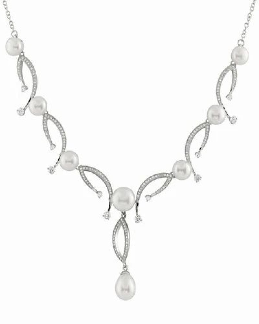 Necklaces * | Splendid Pearls Ted 8-10.5Mm Pearl Necklace Women