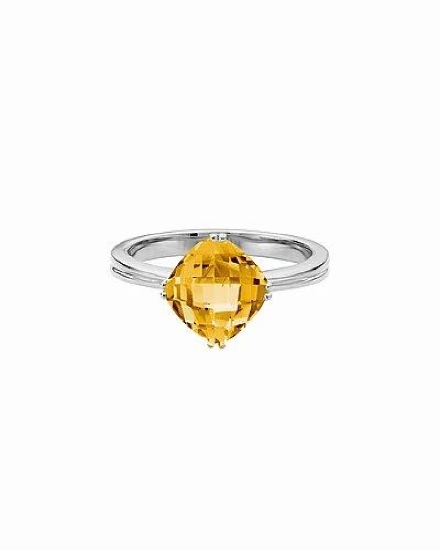 Rings * | Diamond Select Cuts 14K 1.83 Ct. Tw. Citrine Ring Women