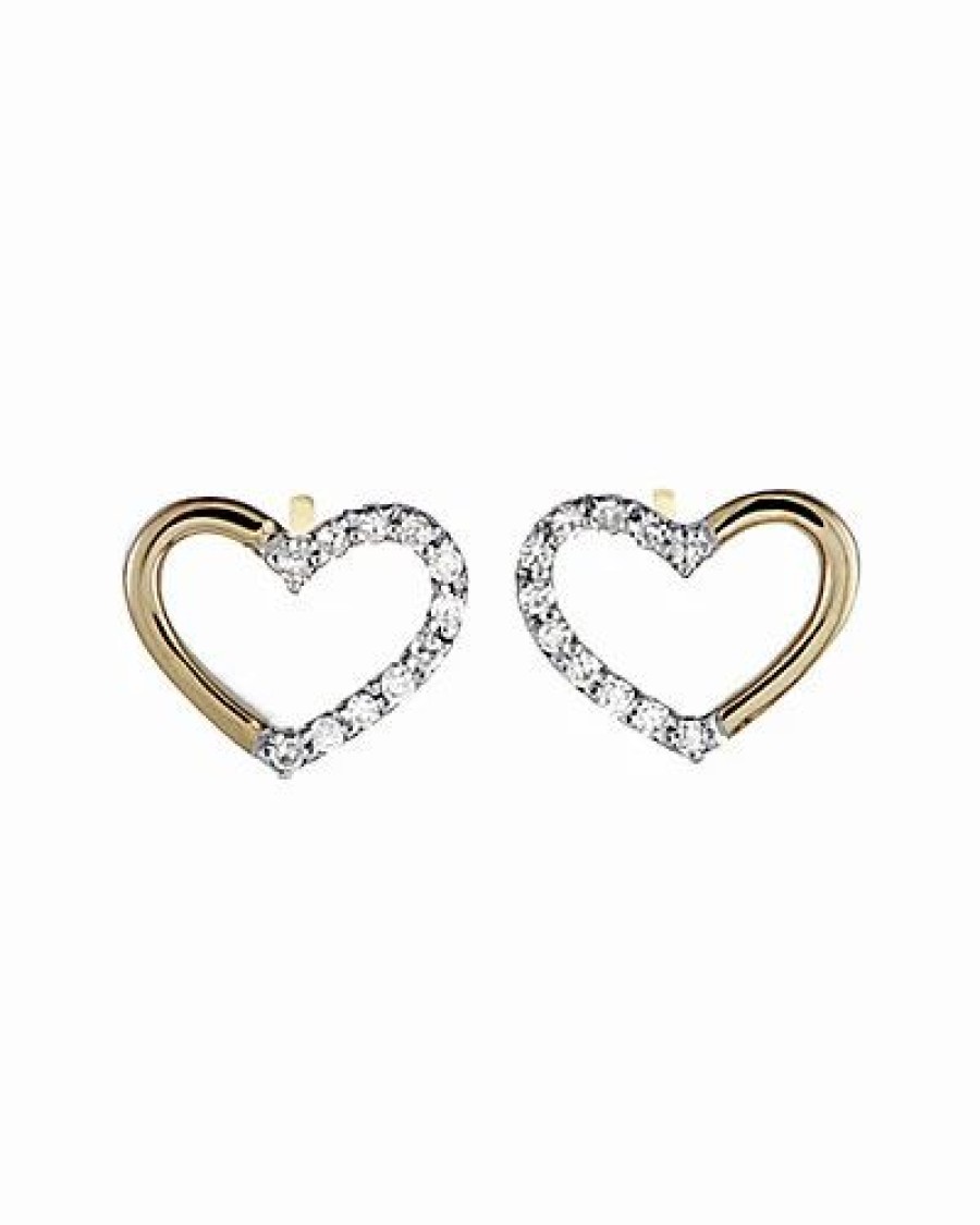 Earrings * | Diamond Select Cuts 14K Diamond Earrings Women