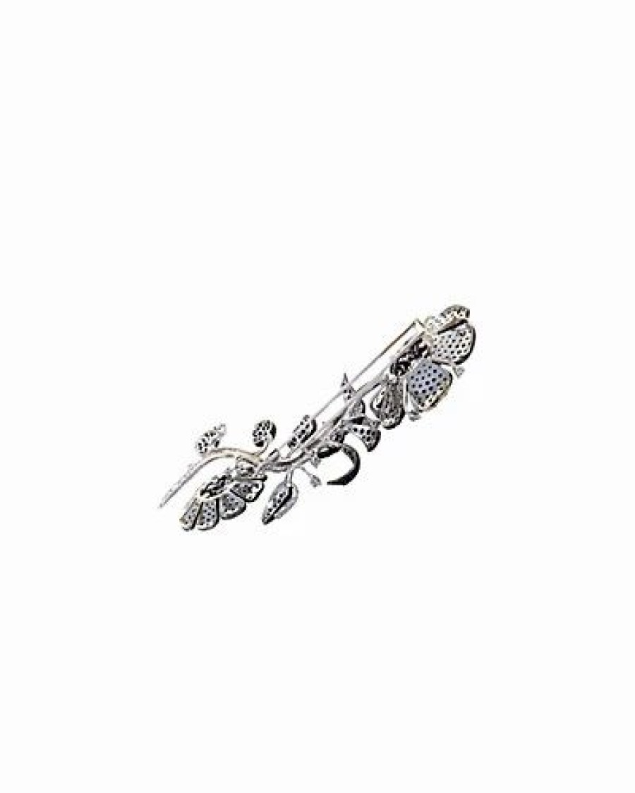 Pins * | Diamond Select Cuts 18K 20.72 Ct. Tw. Diamond Brooch Women