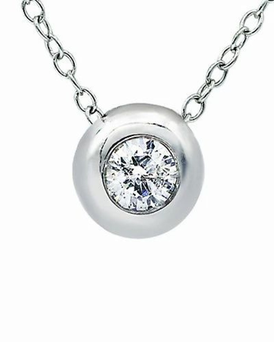 Necklaces * | Diana M. Fine Jewelry 14K 0.40 Ct. Tw. Diamond Necklace Women