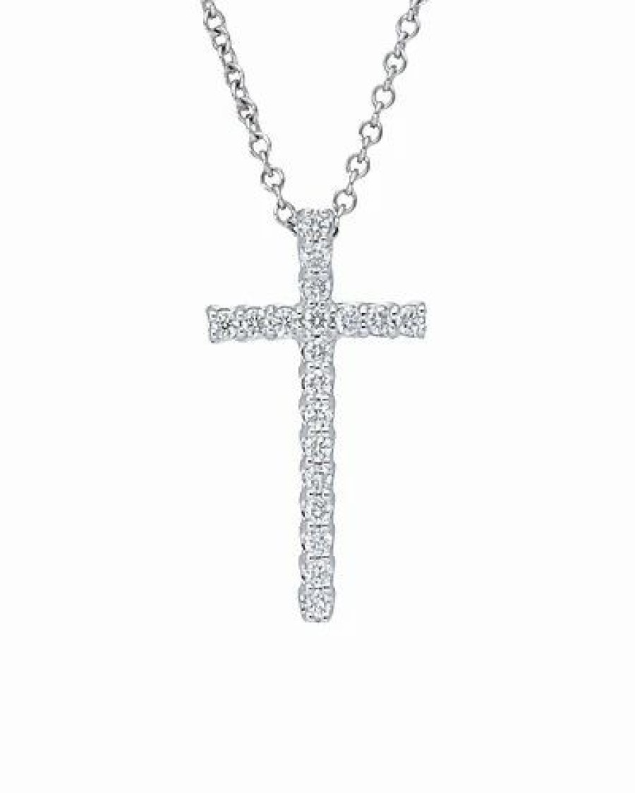 Necklaces * | Diamond Select Cuts Nephora 14K 0.19 Ct. Tw. Diamond Pendant Necklace Women