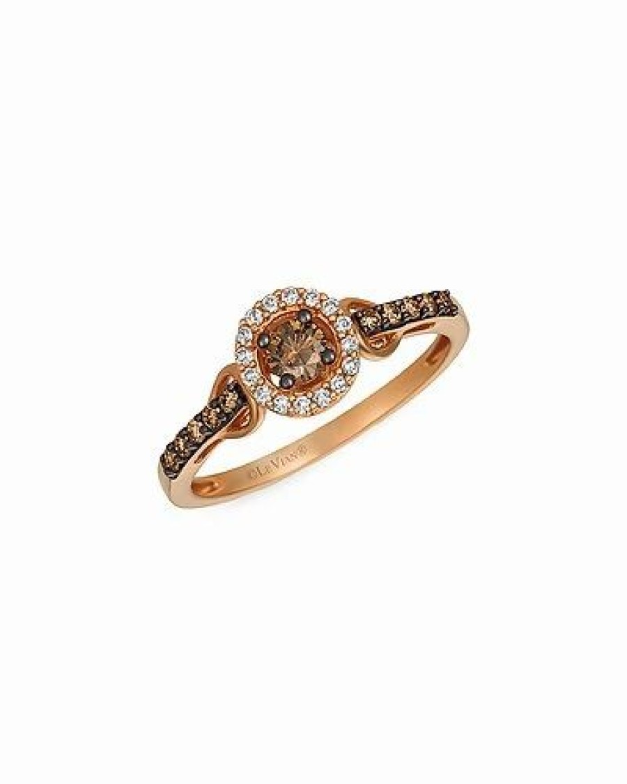 Rings * | Le Vian Chocolatier 14K Rose Gold 0.33 Ct. Tw. Diamond Ring Women