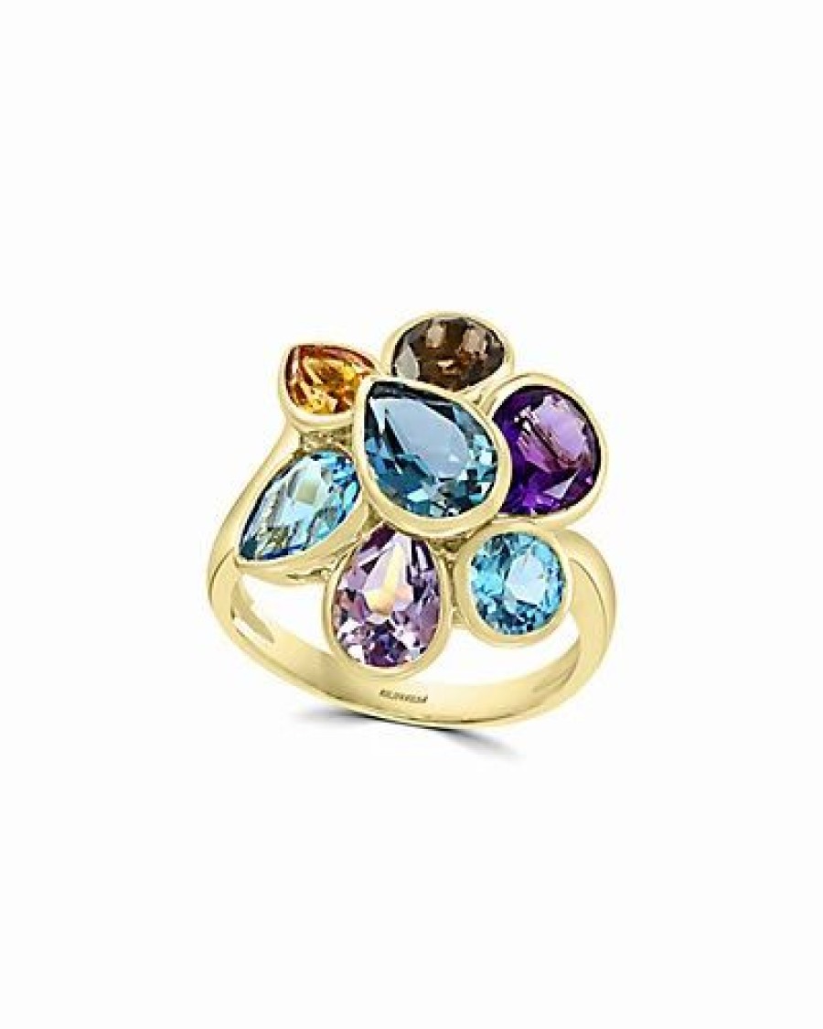 Rings * | Effy Fine Jewelry 14K 6.33 Ct. Tw. Gemstone Ring Women