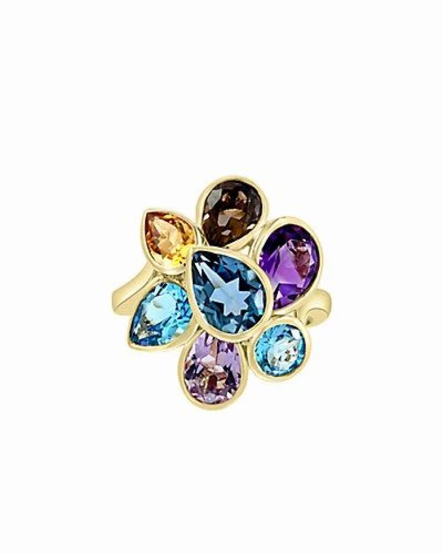 Rings * | Effy Fine Jewelry 14K 6.33 Ct. Tw. Gemstone Ring Women