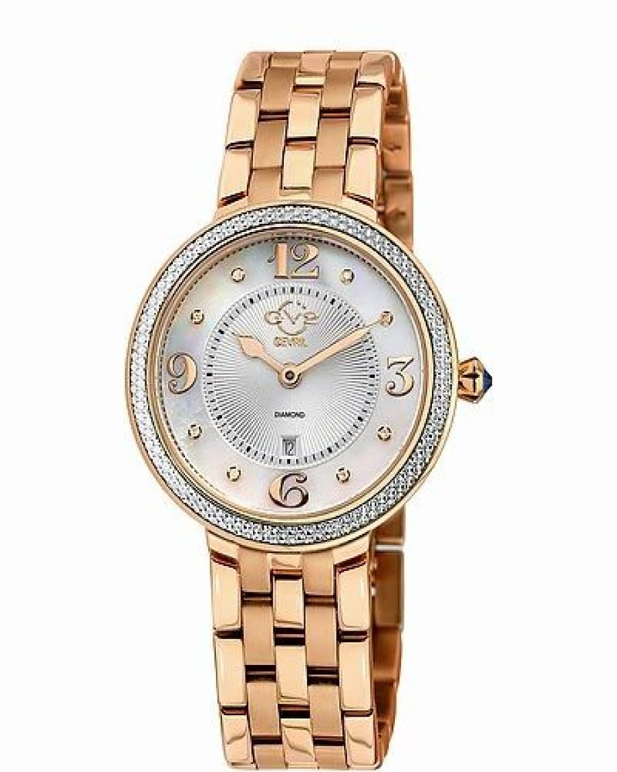 Watches * | Gv2 Verona Womens Diamond Swiss Watch