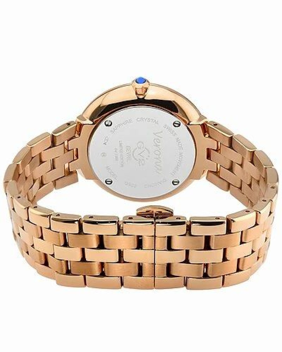 Watches * | Gv2 Verona Womens Diamond Swiss Watch