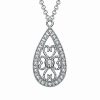 Necklaces * | Genevive Silver Necklace Women