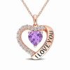 Necklaces * | Rina Limor Se Gold Plated 1.65 Ct. Tw. Amethyst Necklace Women