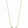 Necklaces * | 14K Italian Gold Double Link Necklace Women