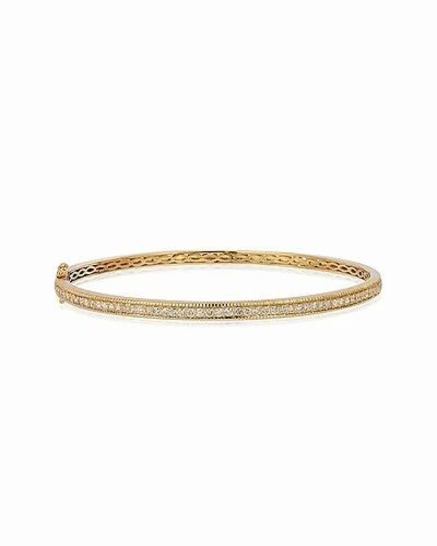 Bracelets * | Le Vian 14K 0.98 Ct. Tw. Diamond Bangle Bracelet Women