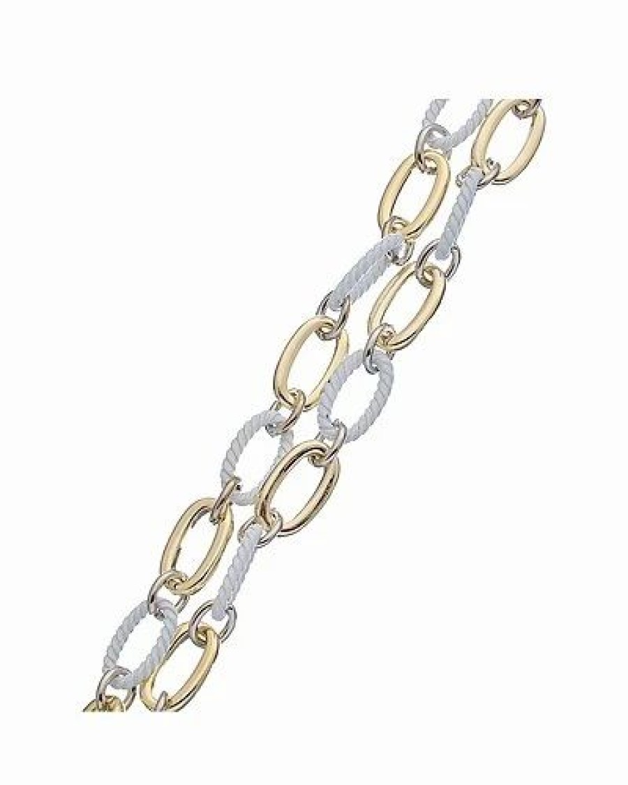 Bracelets * | Juvell 18K Plated Enamel Link Bracelet Women