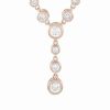 Necklaces * | Diamond Select Cuts 14K Rose Gold 0.50 Ct. Tw. Diamond Necklace Women