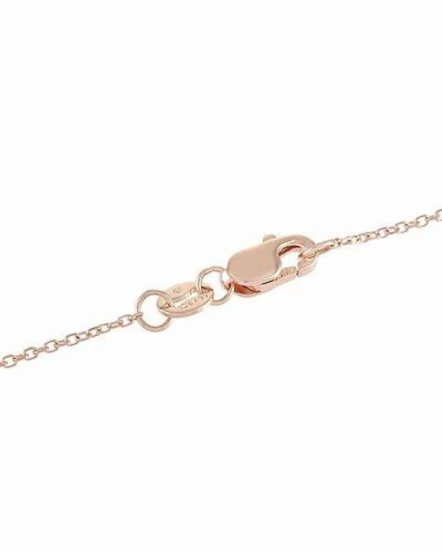 Necklaces * | Diamond Select Cuts 14K Rose Gold 0.50 Ct. Tw. Diamond Necklace Women