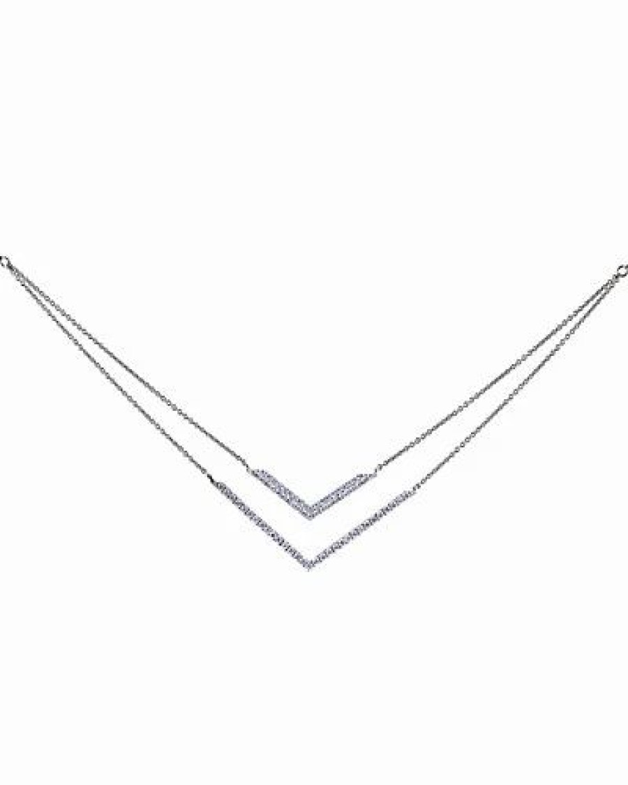 Necklaces * | Diamond Select Cuts 18K 0.89 Ct. Tw. Diamond Necklace Women