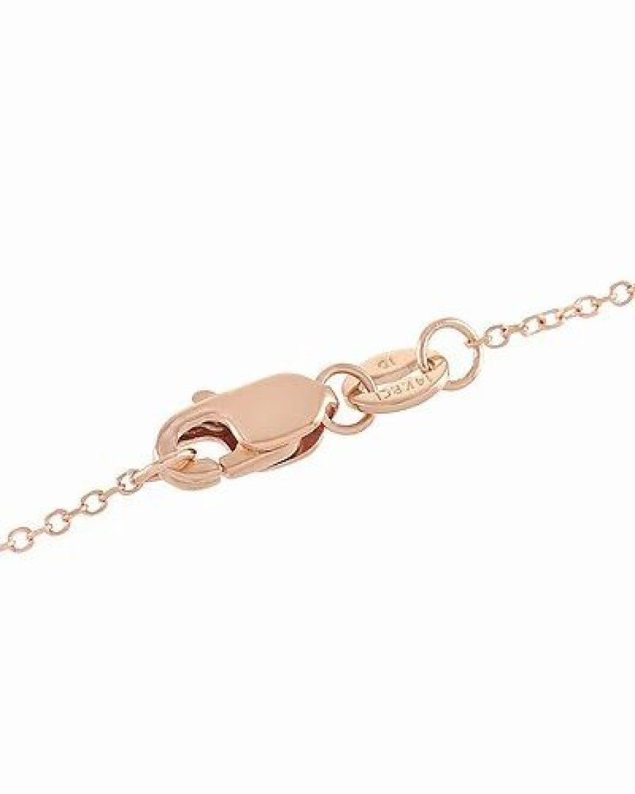 Necklaces * | Diamond Select Cuts 14K Rose Gold Diamond Necklace Women