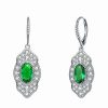 Earrings * | Genevive Silver Earrings Women