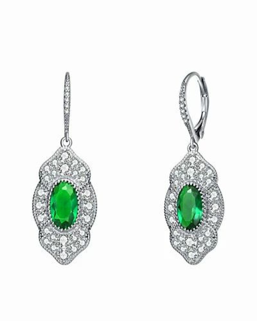 Earrings * | Genevive Silver Earrings Women