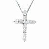 Necklaces * | Diana M. Fine Jewelry 14K 0.19 Ct. Tw. Diamond Necklace Women