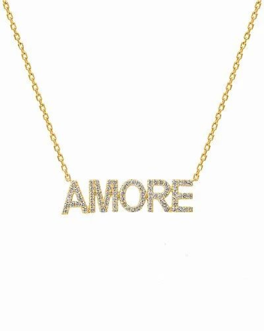 Necklaces * | Diana M. Fine Jewelry 14K 0.31 Ct. Tw. Diamond Necklace Women