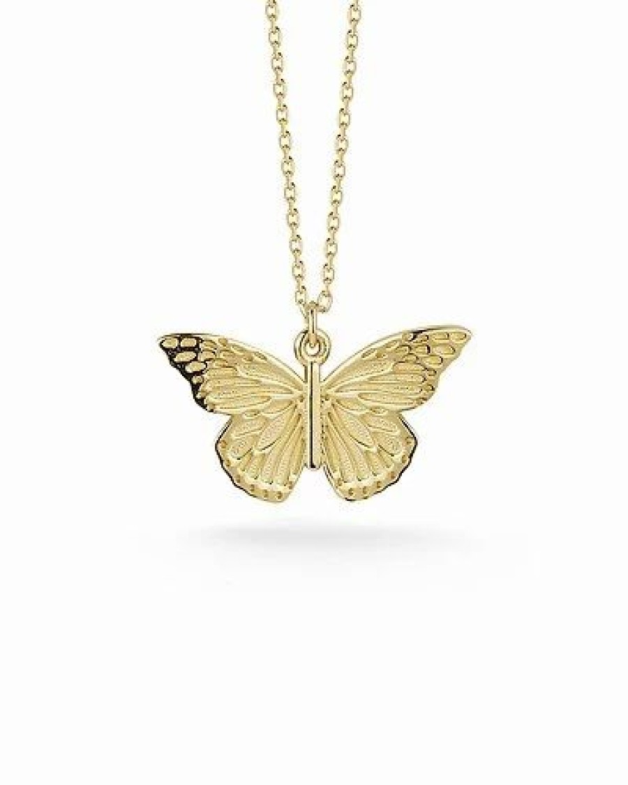 Necklaces * | Ember Fine Jewelry 14K Butterfly Necklace Women