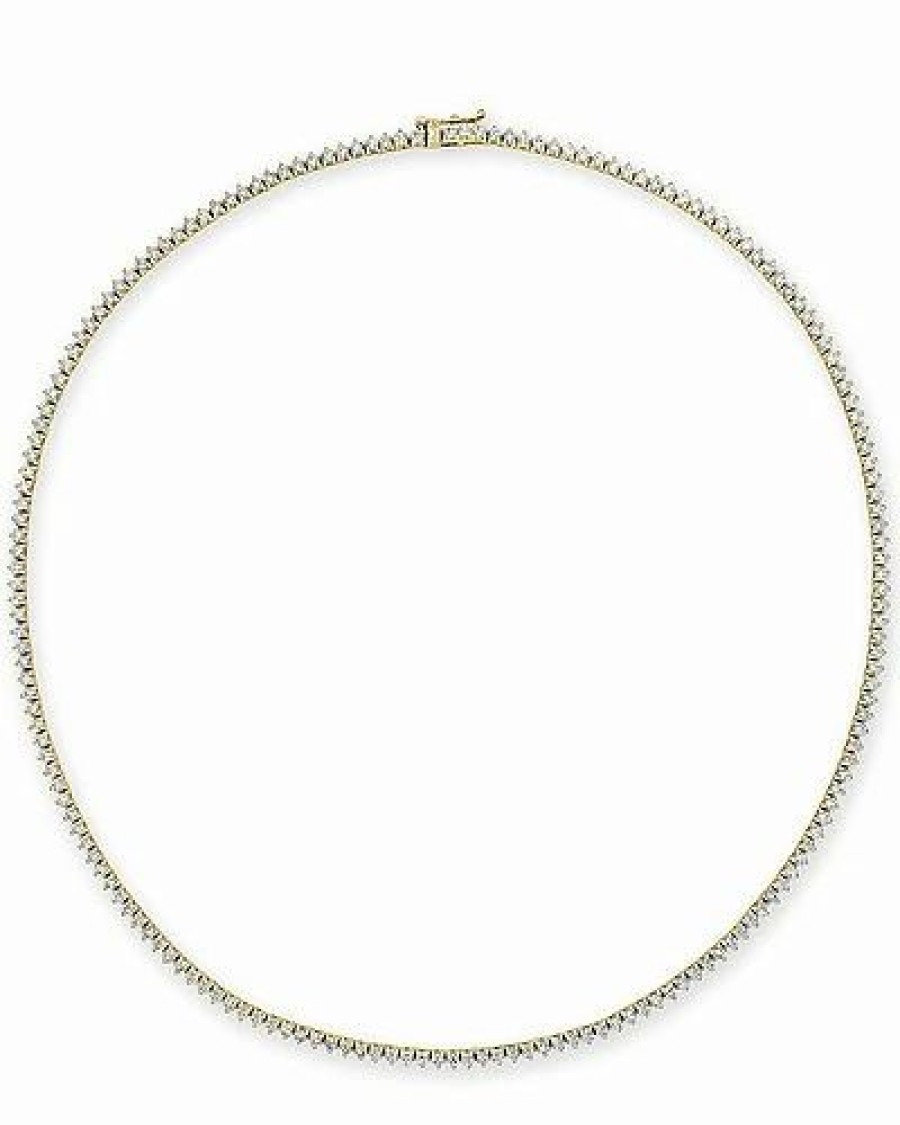 Necklaces * | Sabrina Designs 14K 5.34 Ct. Tw. Diamond Necklace Women