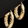 Earrings * | 14K Italian Gold Hoops Women