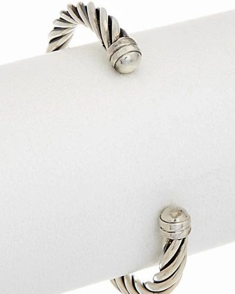 Bracelets * | Phillip Gavriel 18K Gold & Silver Citrine Cuff Women