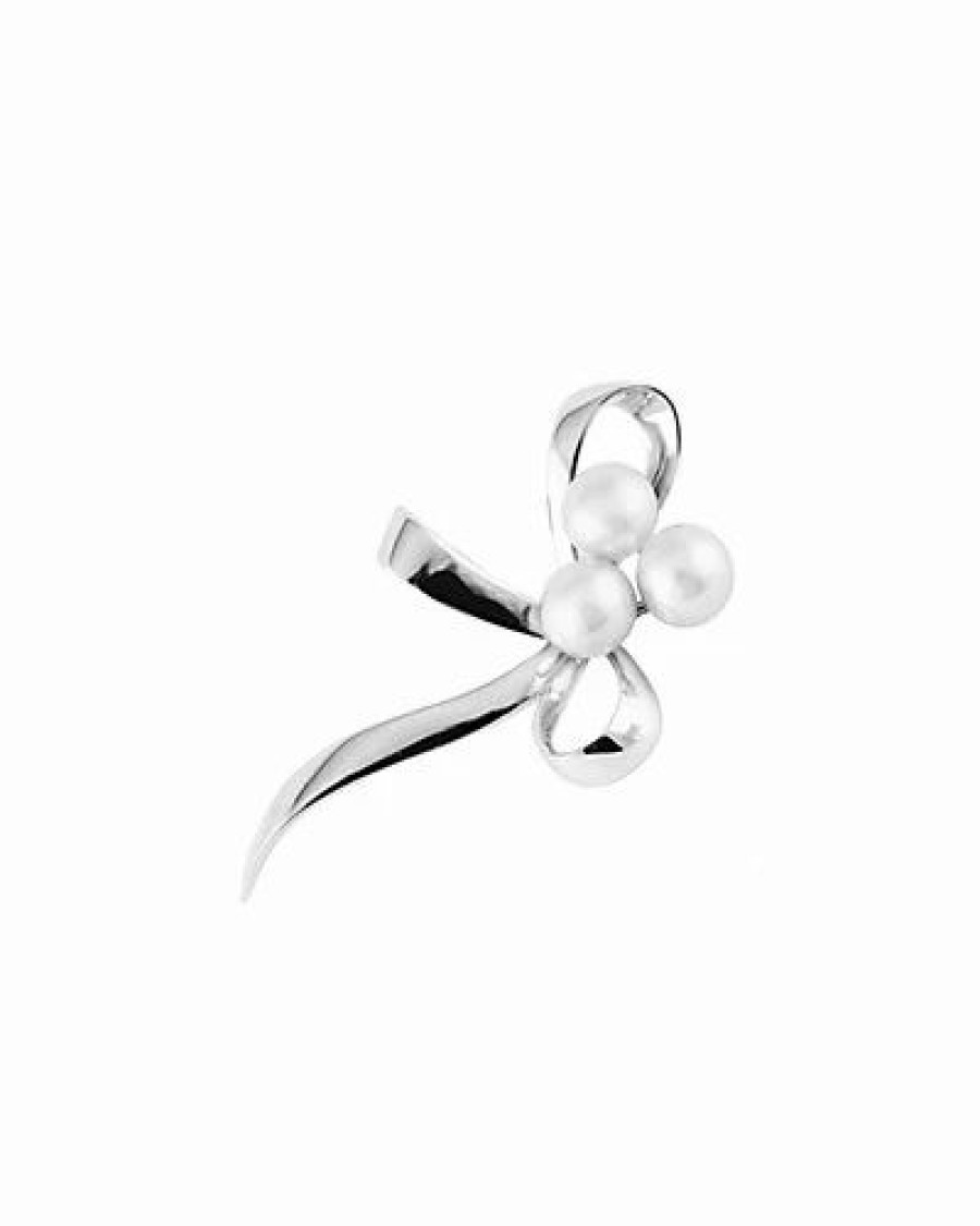 Pins * | Splendid Pearls Ted 7-7.5Mm Freshwater Pearl Brooch Women