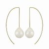 Earrings * | Jane Basch 14K 12Mm Pearl Earrings Women