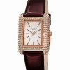 Watches * | Akribos Xxiv Women'S Genuine Patent Leather Watch