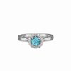 Rings * | Gemstones 14K 0.70 Ct. Tw. Diamond & Topaz Ring Women