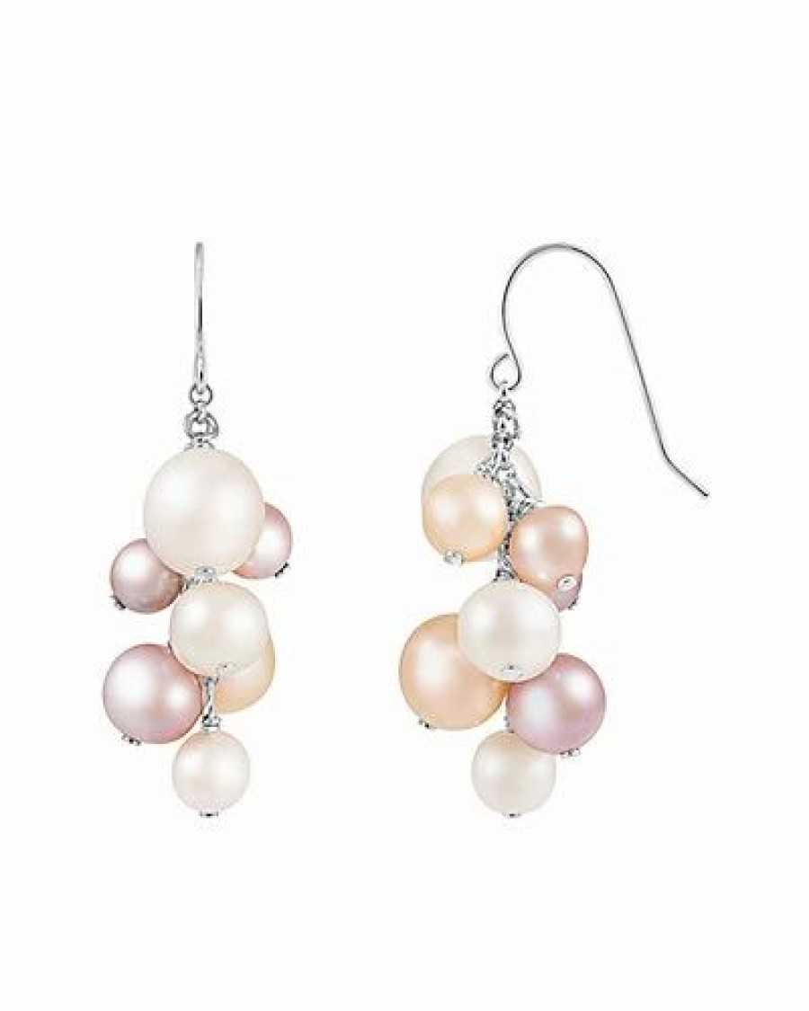 Earrings * | Splendid Pearls Ver 6-10Mm Freshwater Pearl Earrings Women