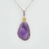 Necklaces * | Phillip Gavriel 18K & Silver Amethyst Necklace Women