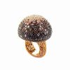 Rings * | Diamond Select Cuts 18K Rose Gold 14.38 Ct. Tw. Diamond Ring Women