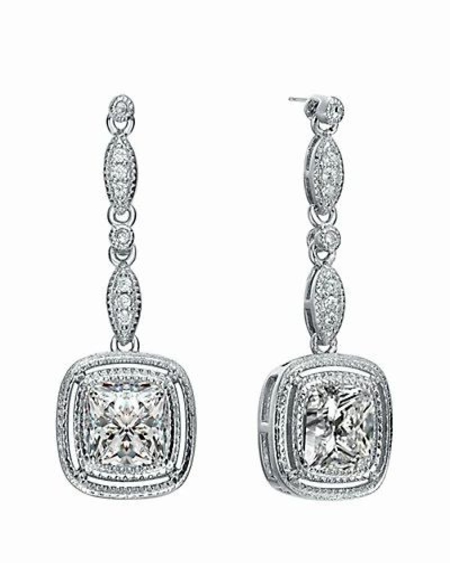 Earrings * | Genevive Silver Earrings Women