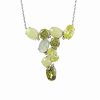 Necklaces * | Gemstones Italian Collection 18K Diamond & Lemon Citrine Necklace Women